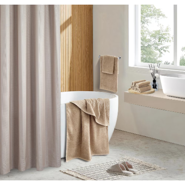 Soft Cotton Hand Towel, Taupe